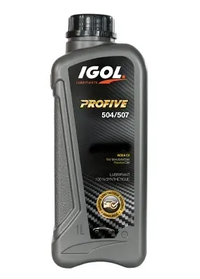 Huile moteur voiture IGOL, 1 litre PROFIVE 504-507, 5W-30