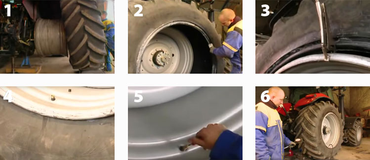 Comment changer un pneu de tracteur ? - Allpneus