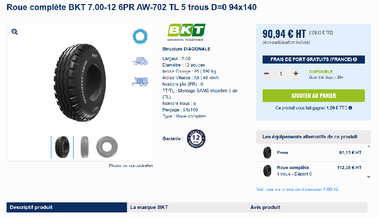 image page reference roue complète