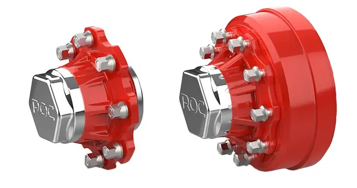 Moyeux non freiné et freiné